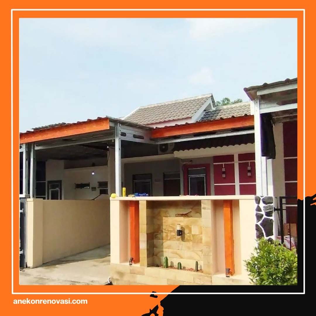 Renovasi Rumah Subsidi Bagian Depan Bikin Pangling Tetangga Tanpa Biaya Besar