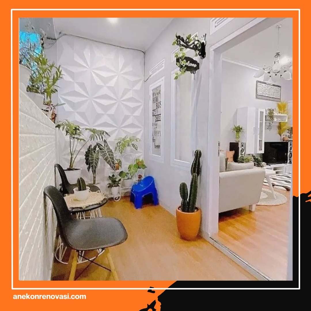 Rumah Subsidi Rasa Real Estate! Intip Contoh Renovasi Rumah Subsidi Bagian Belakang Mewahnya Kebangetan